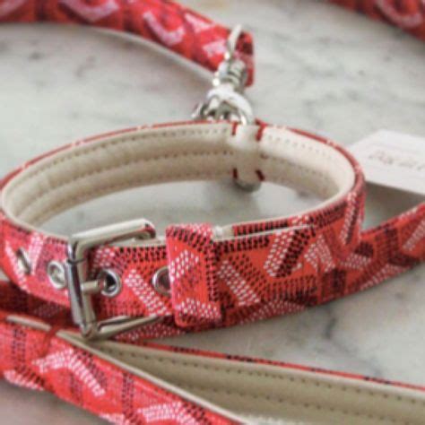 fake goyard dog leash